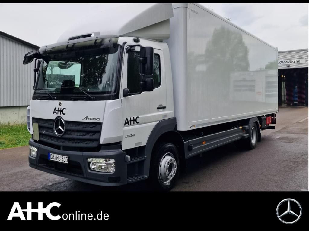 Fahrzeugabbildung Mercedes-Benz Atego 1224 L Junge Koffer mit LBW 1500 kg