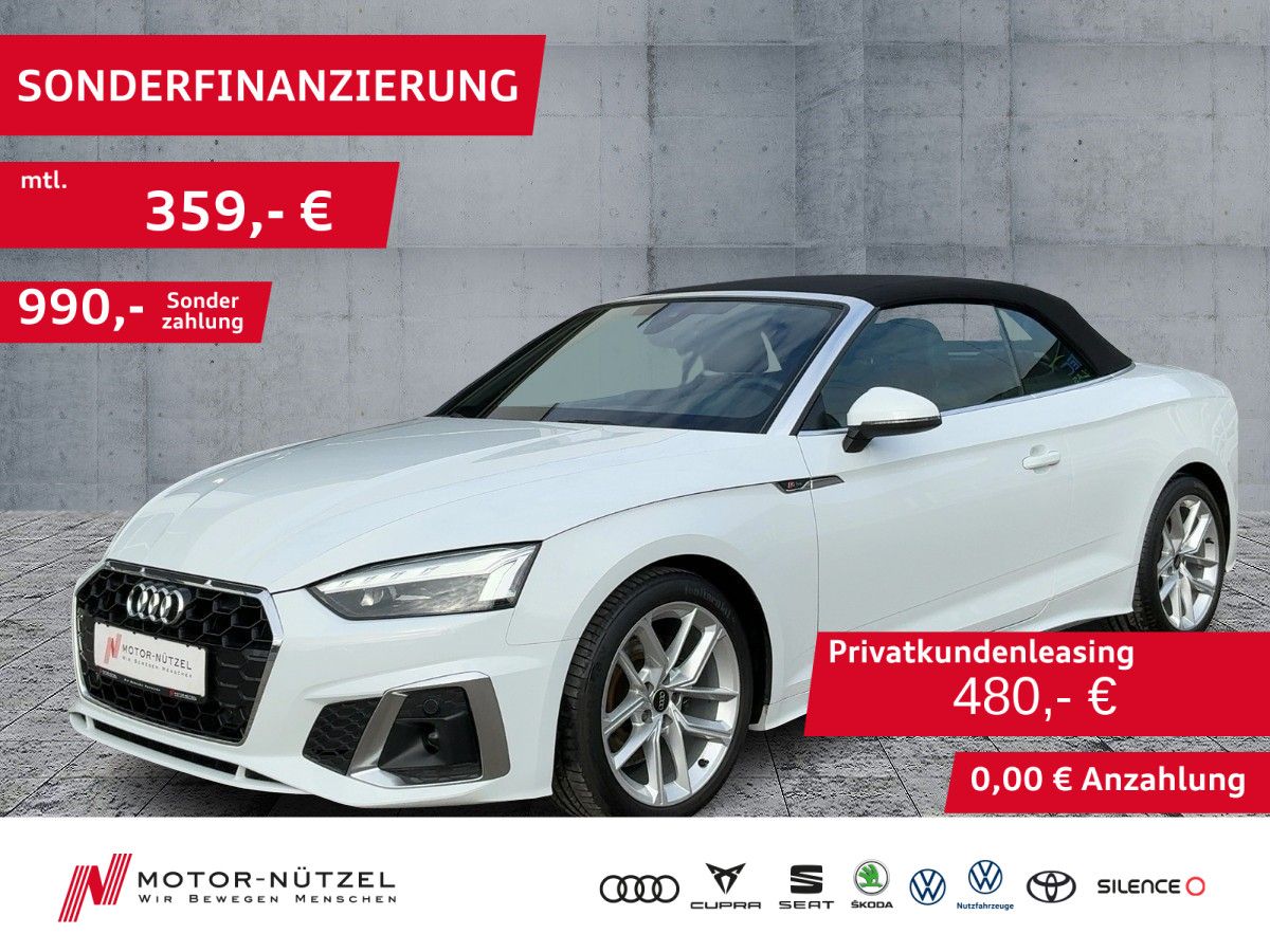 Audi A5 Cabriolet 2.0 TDI S-TR S-LINE MATRIX+NAVI+ACC
