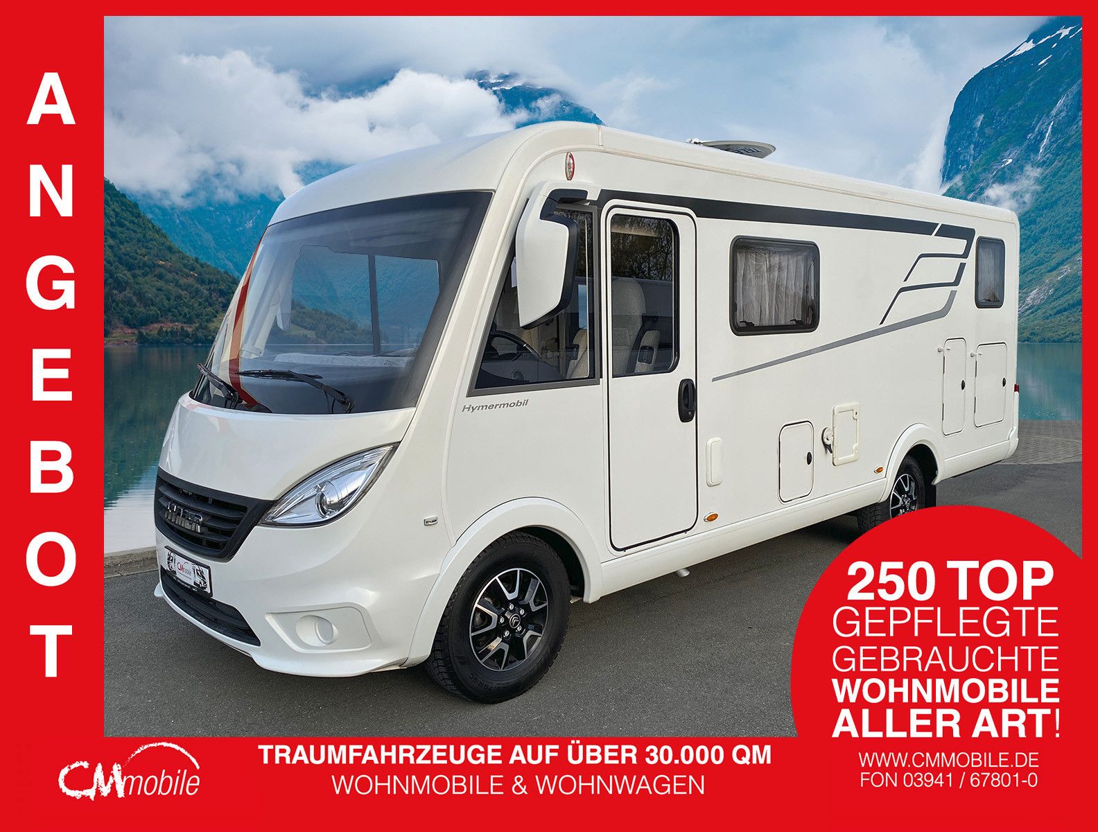 HYMER / ERIBA / HYMERCAR
 Exsis i 580 Pure - Hub&Einzelbetten - Garage -
