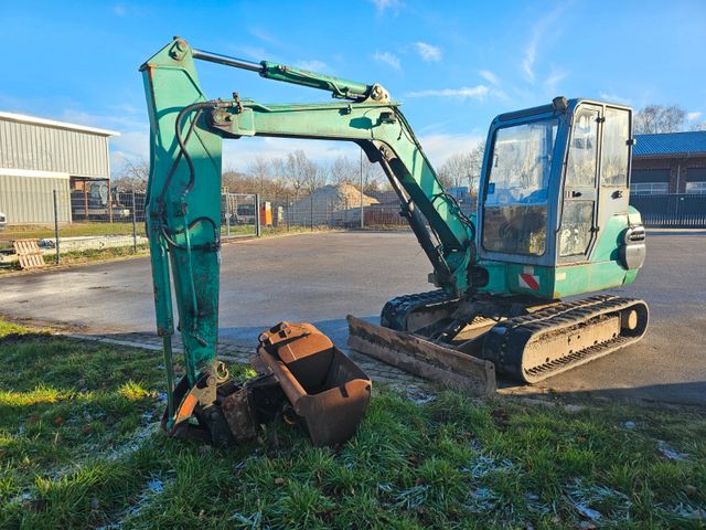 Hitachi EX 45-2 Minibagger *Löffel+Schwenkschaufel