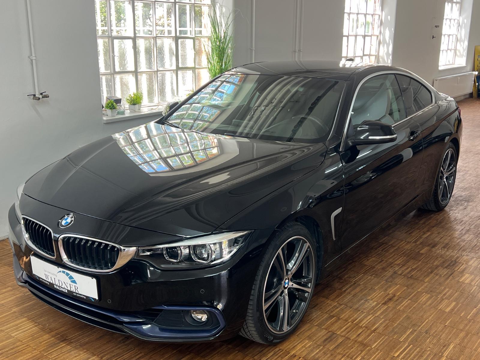 BMW 420i Coupe/Sport Line/Navi/AHK/LenkrHeiz/2.Hand