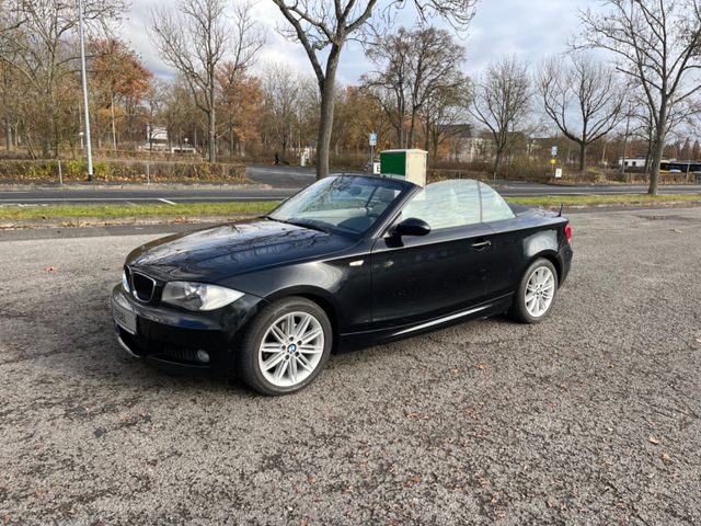 BMW 120 Baureihe 1 Cabrio 120d, Leder, Scheckheft