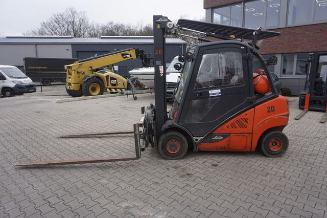 Linde H 25 T , Triplex 5965 mm , Drehbare Klammer