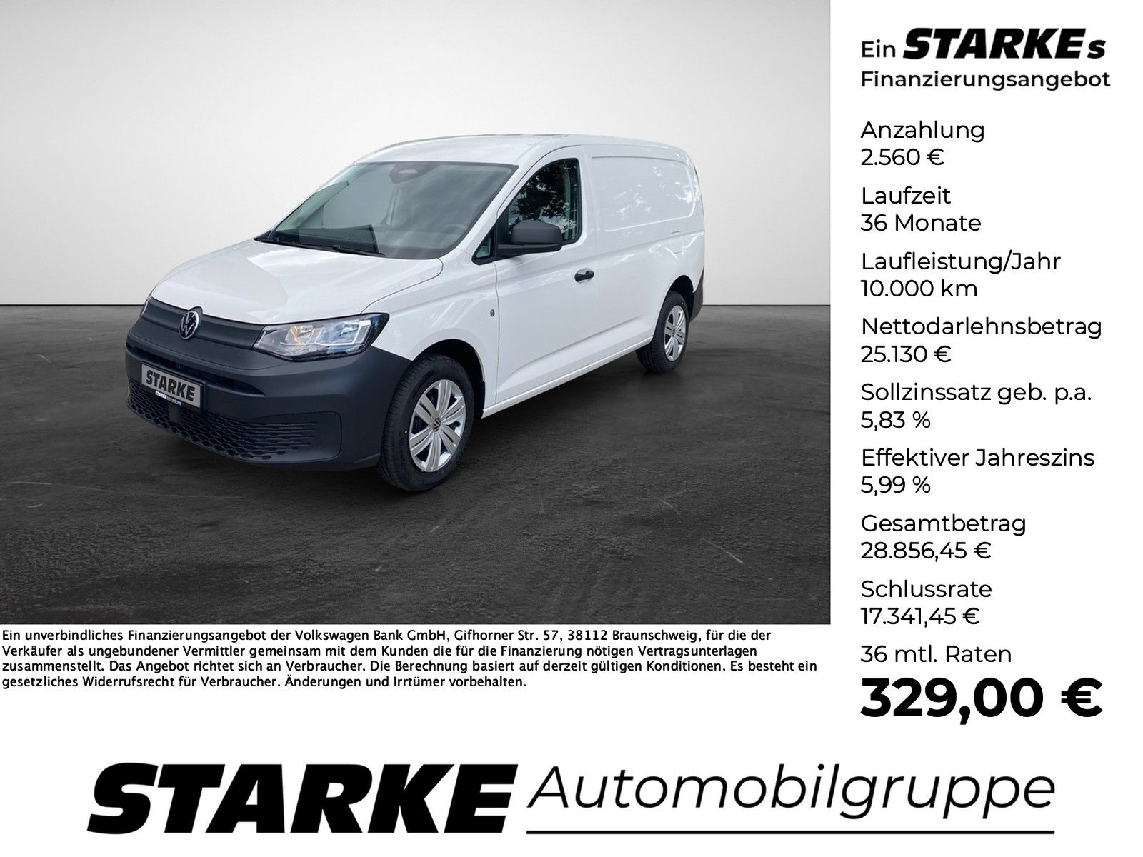 Volkswagen Caddy Maxi Cargo 2.0 TDI Kasten lang  AHK PDC Te