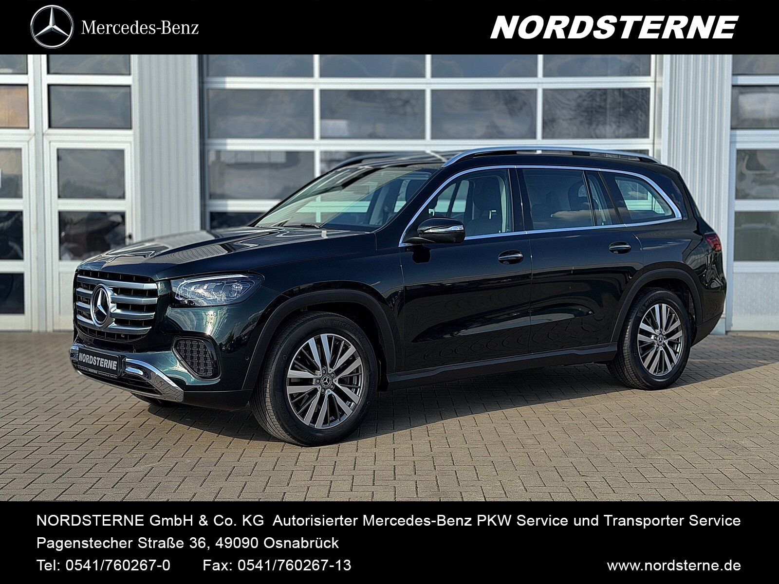 Mercedes GLS 350 2025, 3.0D dīzelis, Automāts, SUV/Apvidus, Zaļš — Latvijā