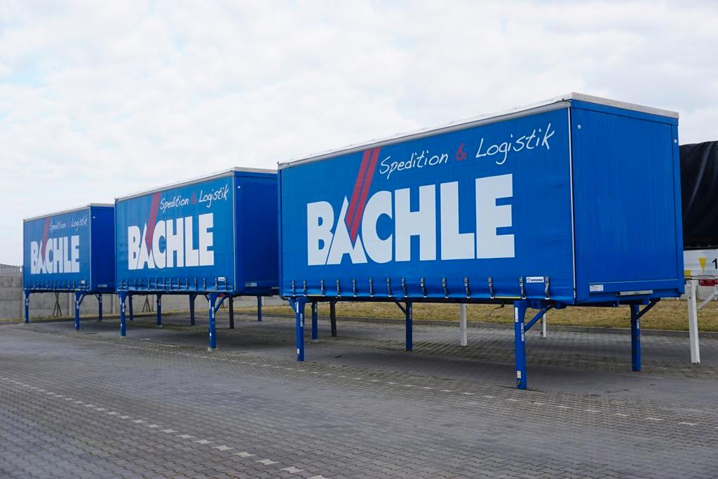 Volvo KRONE / ZABUDOWA / BDF / FIRANKA / DŁ. 7,3 M / 1