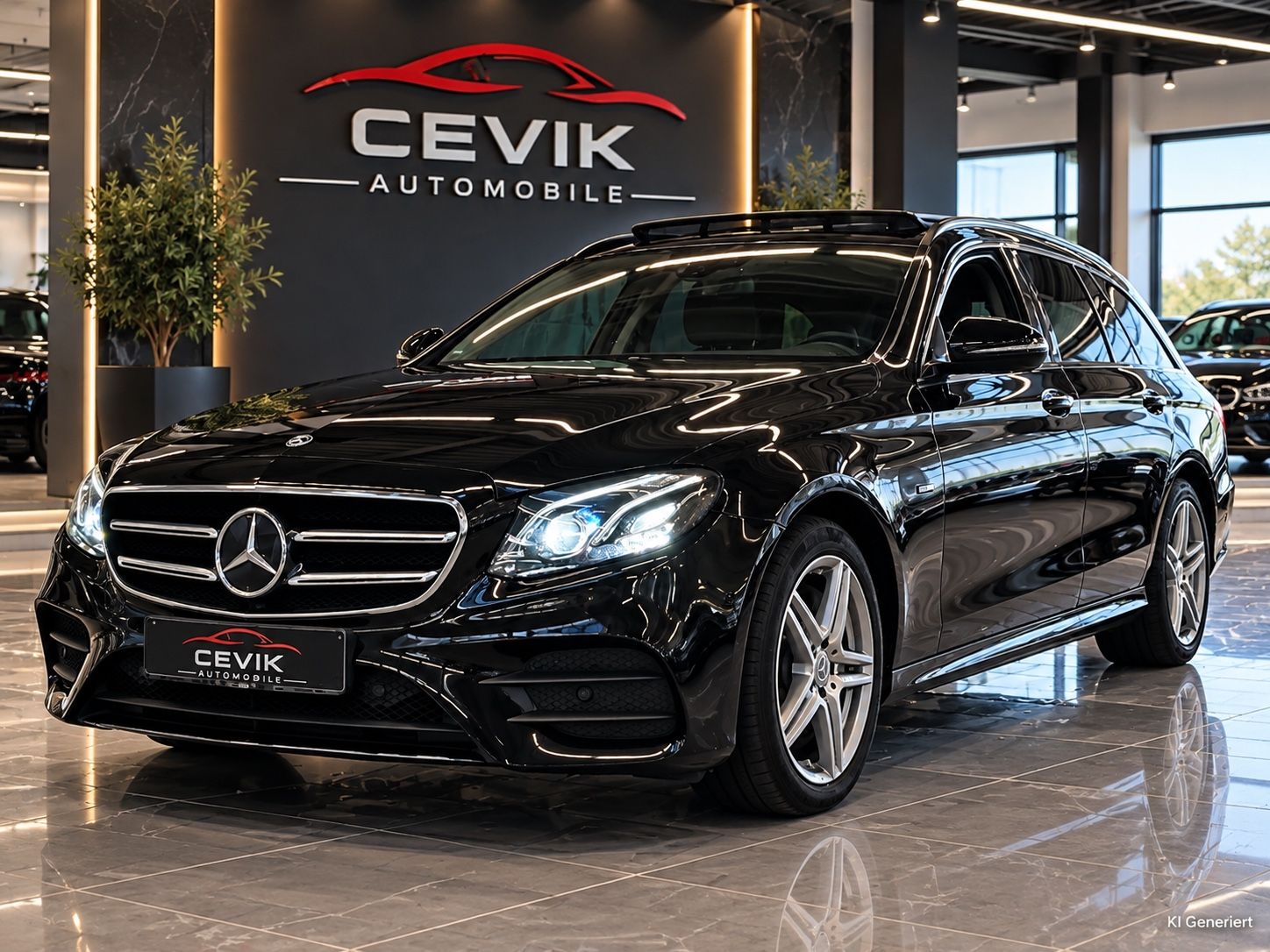 Mercedes-Benz E 300de AMG Line*Pano*Burmester*Kamer*AHK*Night*