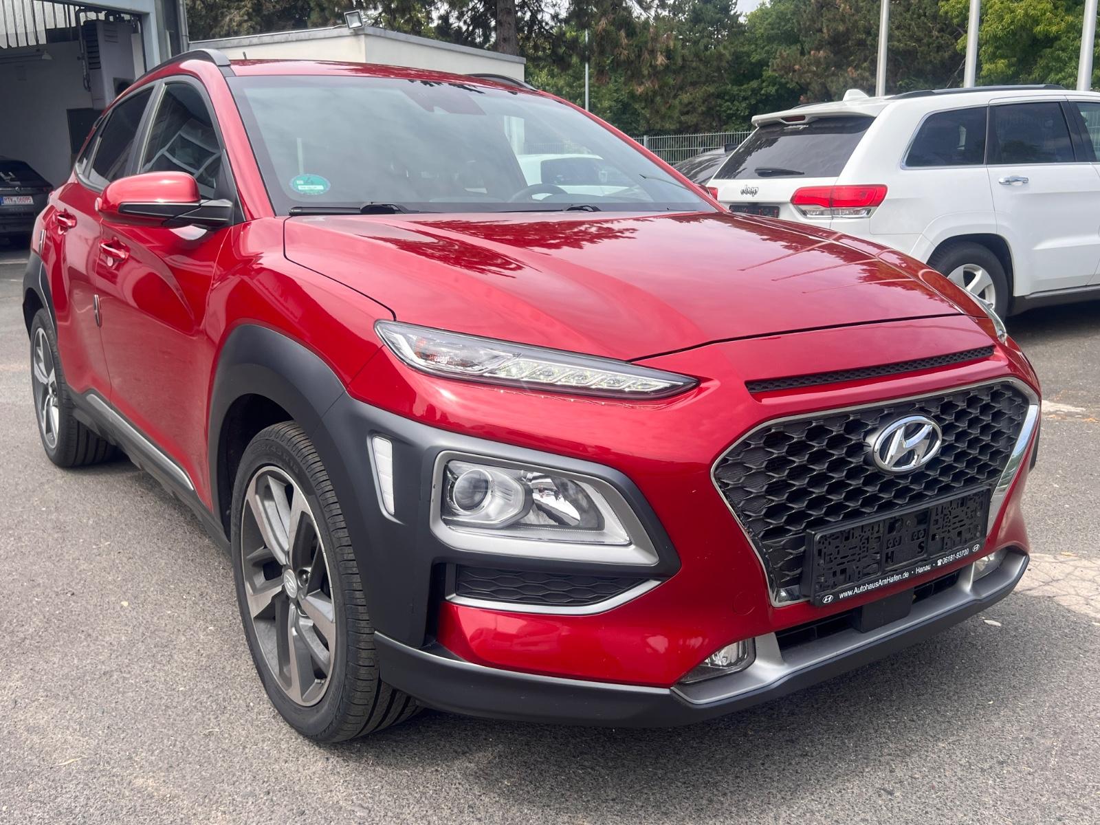 Hyundai KONA 1.6 T-GDI 2WD Automatik/Leder/PDC/1.Hand