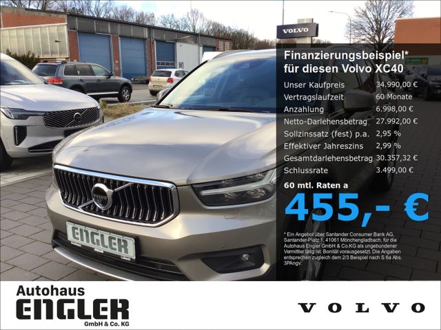 Volvo XC40 B4 (Benzin) Inscription AWD 360° Cam Leder