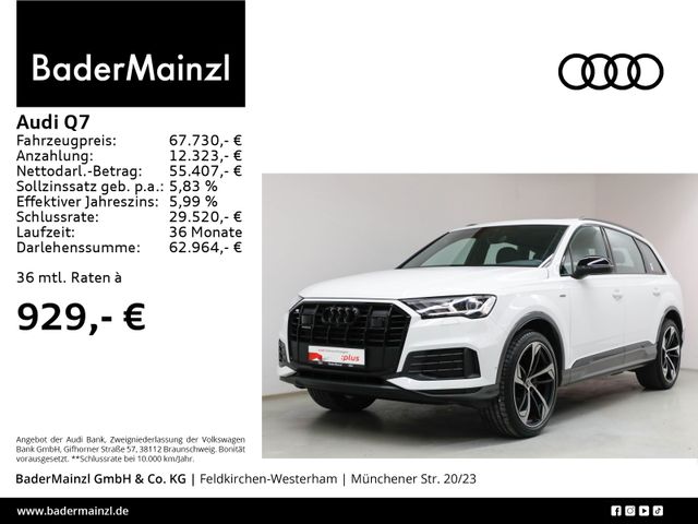 Audi Q7 50 TDI quattro tiptronic S line AHK Pano B&O