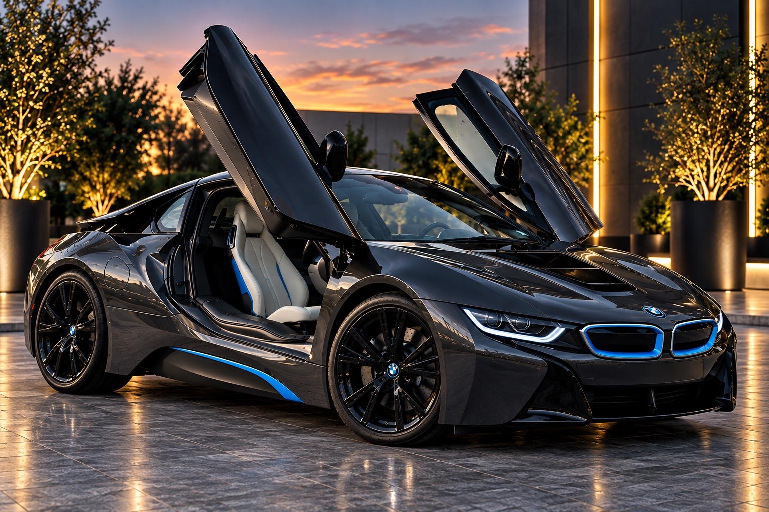 BMW i8 Coupe xDrive K,360°,  Laser, Harman 20"