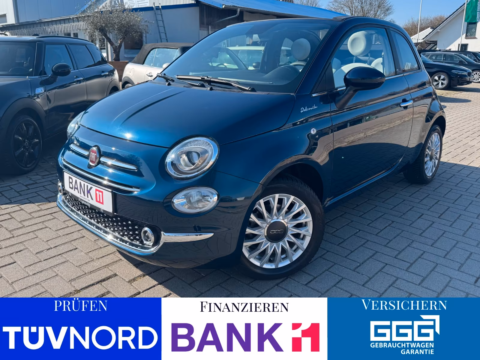 Fiat 500C DolceVita 1.0 Mild Hybrid *Cabrio*PDC*