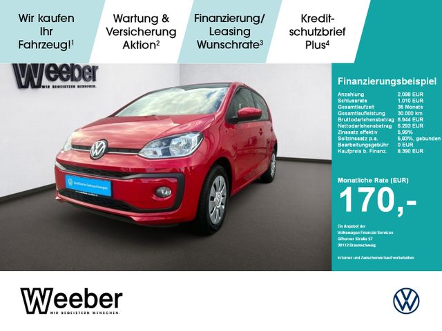 Volkswagen up! move up! BMT/Start-Stopp PDC Tempo Klima