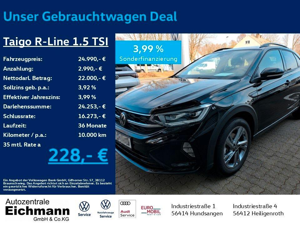 Volkswagen Taigo R-Line 1.5 TSI+DSG+MATRIX-LED+NAVI+ACC+RFK