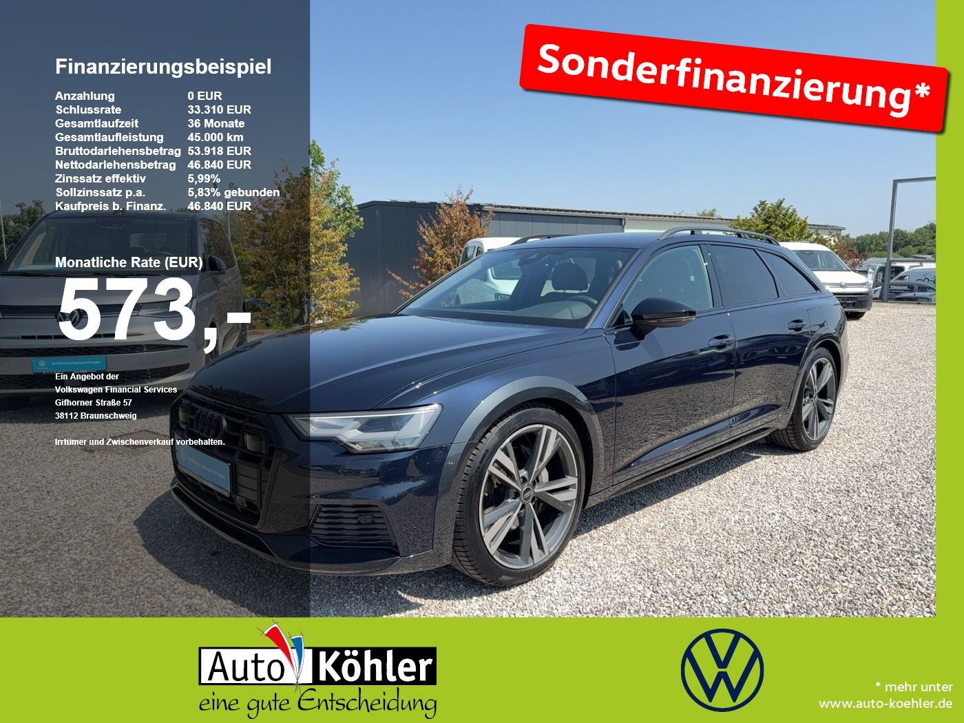 Audi A6 Avant 50 TDi Luftfederung /Bang & Olufsen ACC