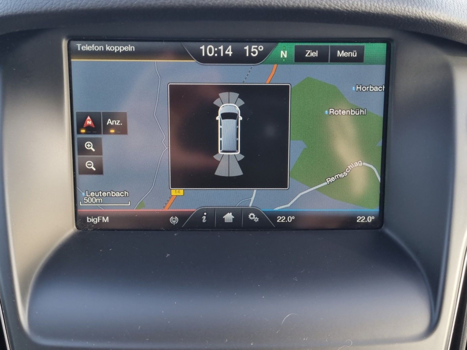 Fahrzeugabbildung Ford Focus Turnier Titanium 1,0 Navi GRA PDC