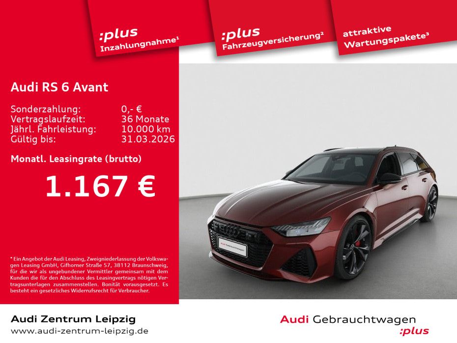 Audi RS 6 Avant *HD-Matrix*Pano*HuD*AHK*280km/h*