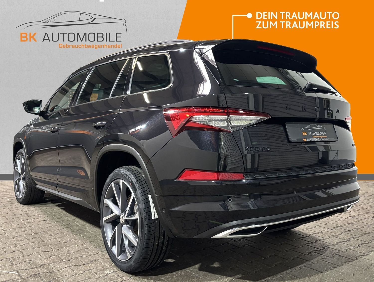 Fahrzeugabbildung SKODA Kodiaq Sportline 4x4#Matrix#Virtual#ACC#Pano#AHK