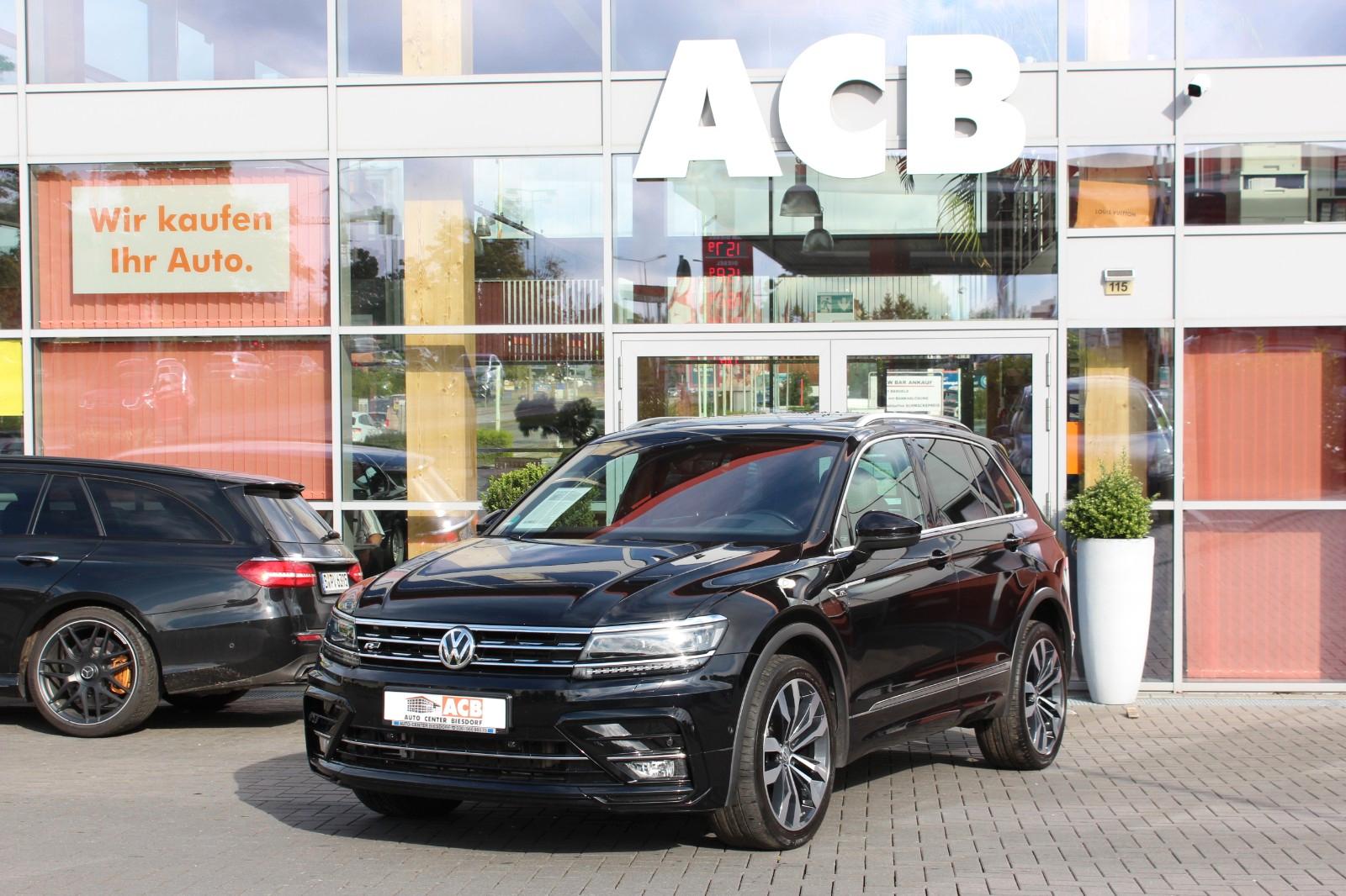 Volkswagen Tiguan TDI 4-M R-Line Pano Leder AHK Digital 20″