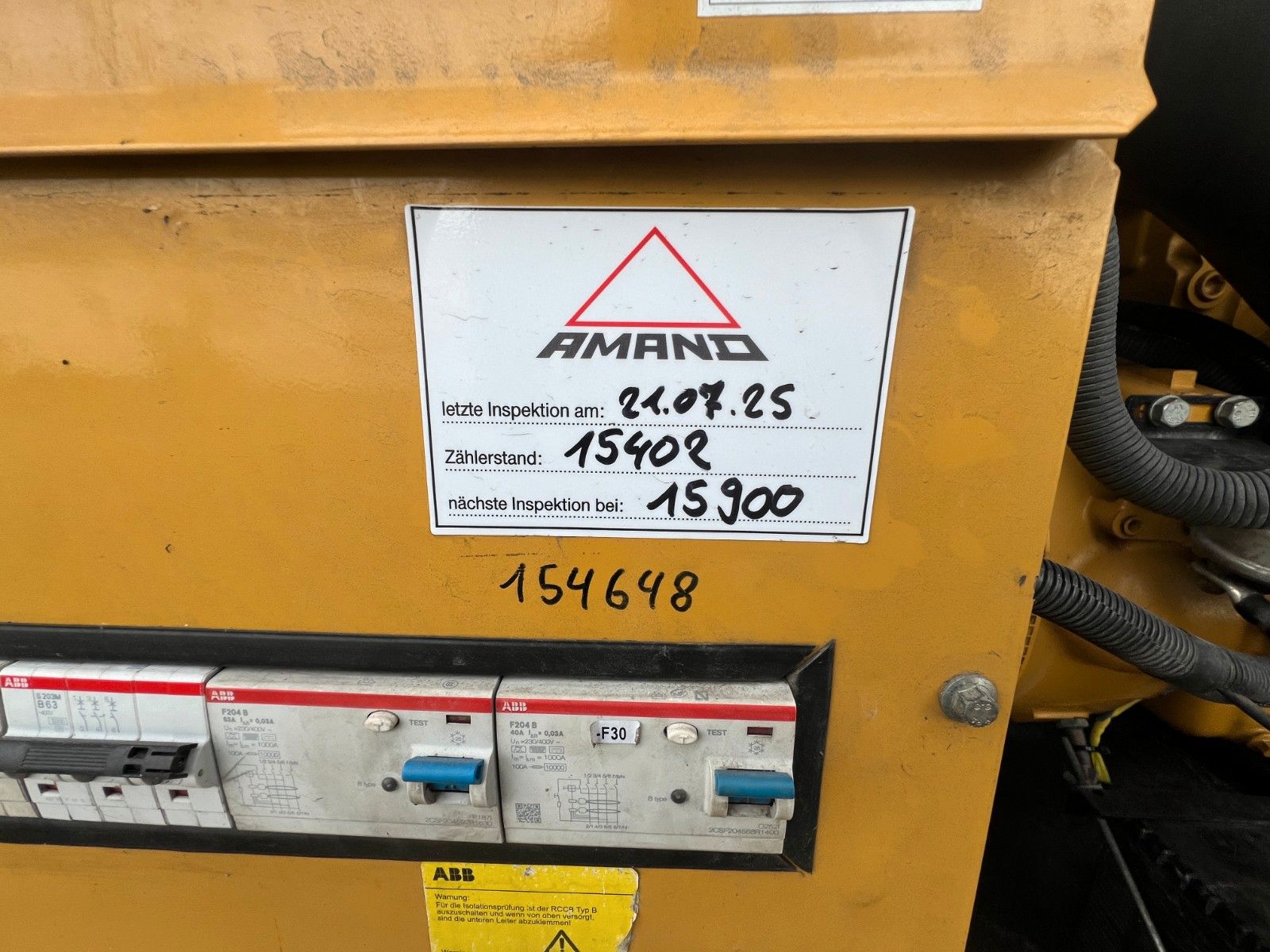 Fahrzeugabbildung CAT DE110E3 Stromerzeuger / 100KVA / 2018 / 15.403h