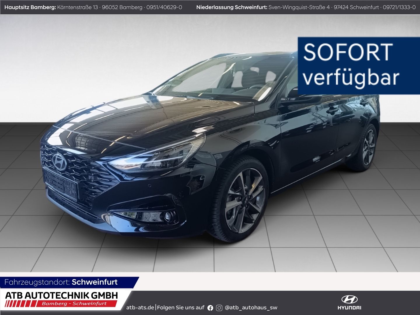 Fahrzeugabbildung Hyundai i30 Kombi Advantage 1.5 T-GDi 48V DCT