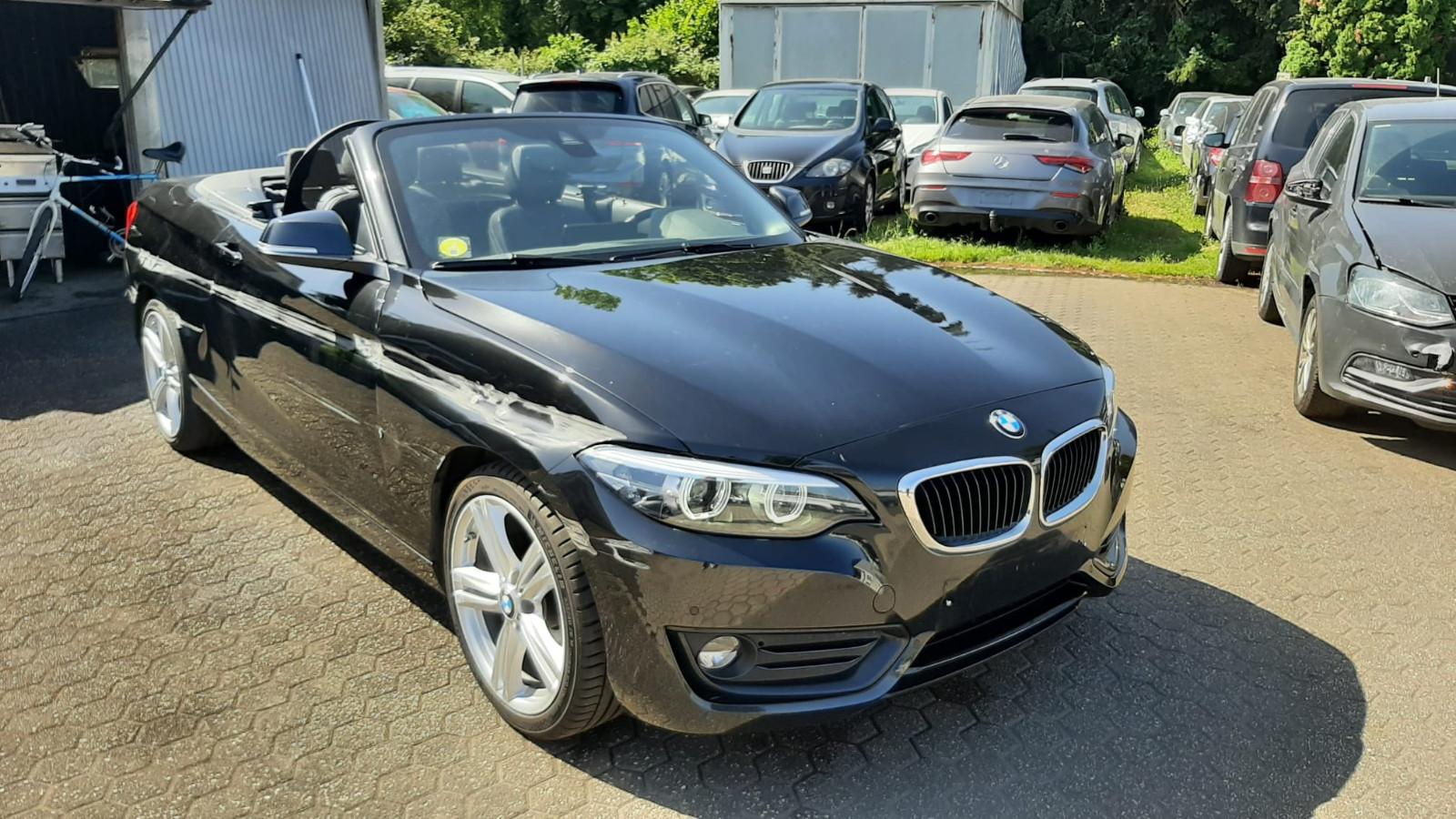 BMW 218 D Cabrio  Advantage-Kamera-Navigation-Klima