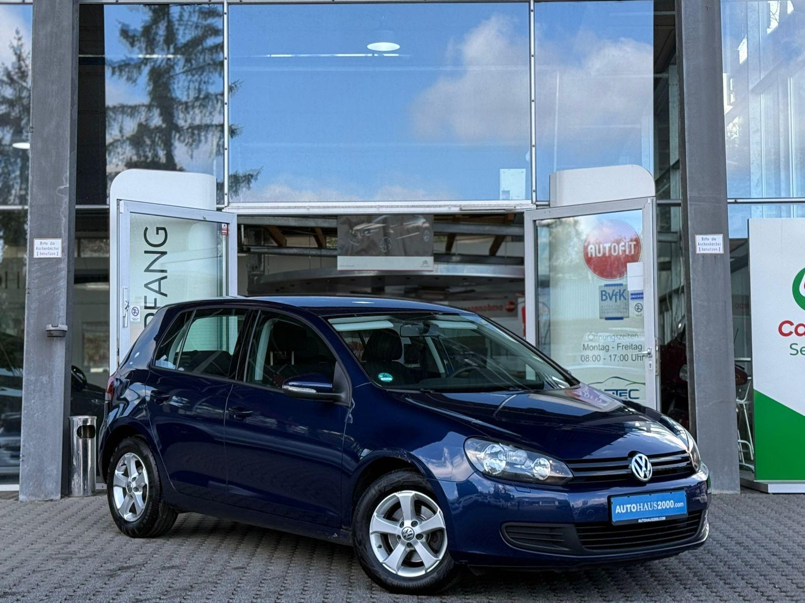 Volkswagen Golf VI 1,6 Trendline/1.VB/SCHECKHEFT/
