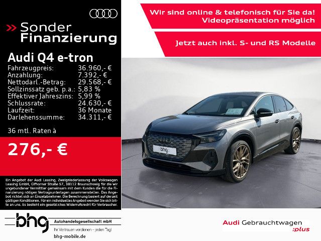 Audi Q4 e-tron 50 Sportback quattro