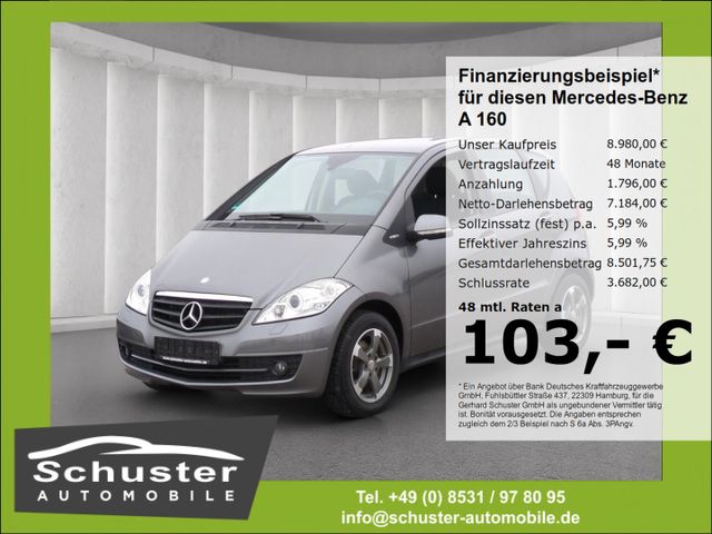 Mercedes-Benz A 160 Classic*Bi-Xen Navi SHZ Bluet Nebelsch Alu