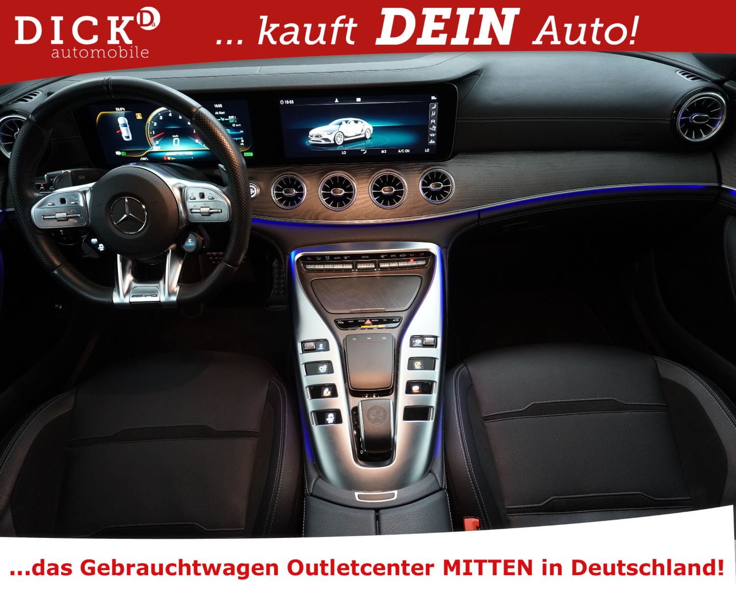 Fahrzeugabbildung Mercedes-Benz AMG GT53 4M+ PERFORM EINZELSTK+NIGH+PANO+MEMO+22