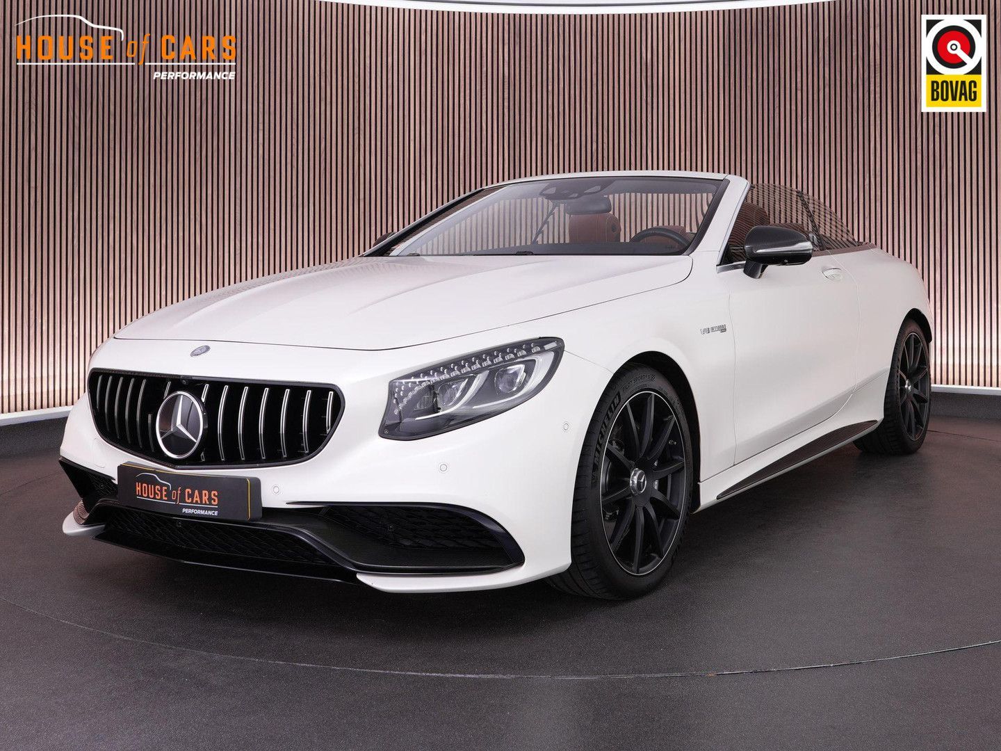 MERCEDES-BENZ S 63 AMG S63 Cabrio 585pk 4Matic |mat parelmoer|