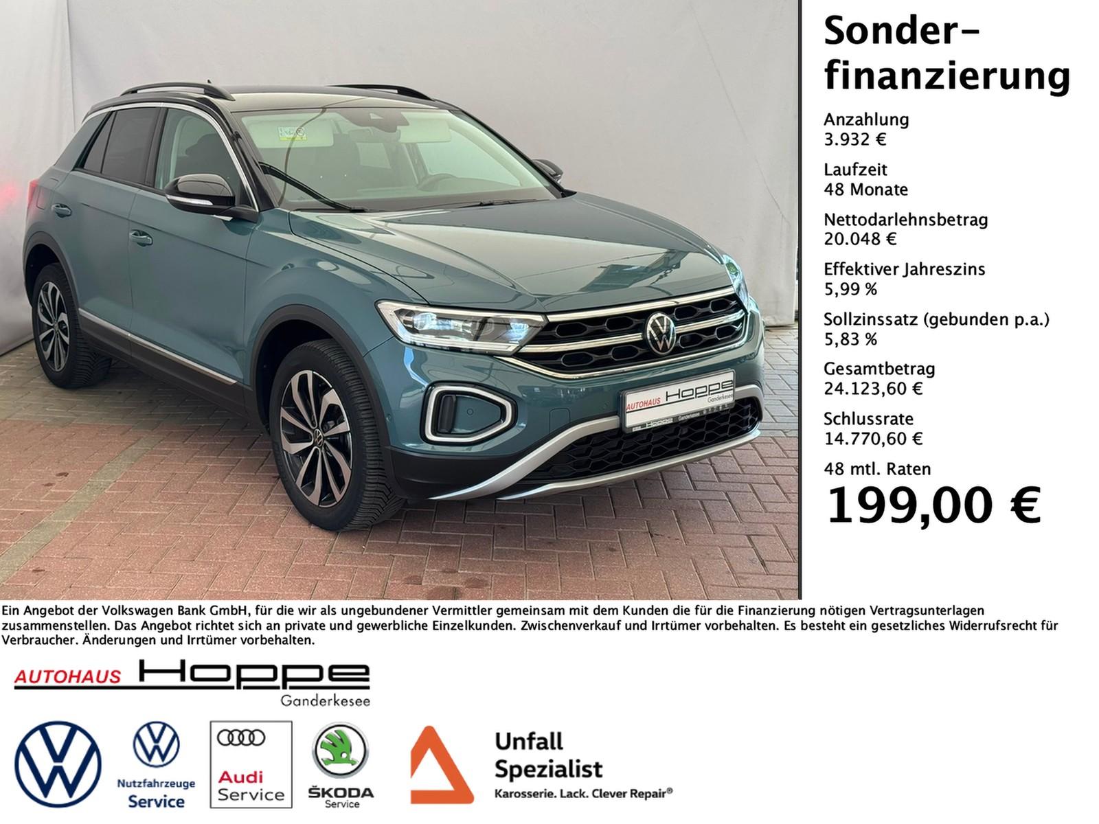 Volkswagen T-ROC STYLE 1.5TSI  DSG+AHK+RFKAMERA+ACC+LED+KEY