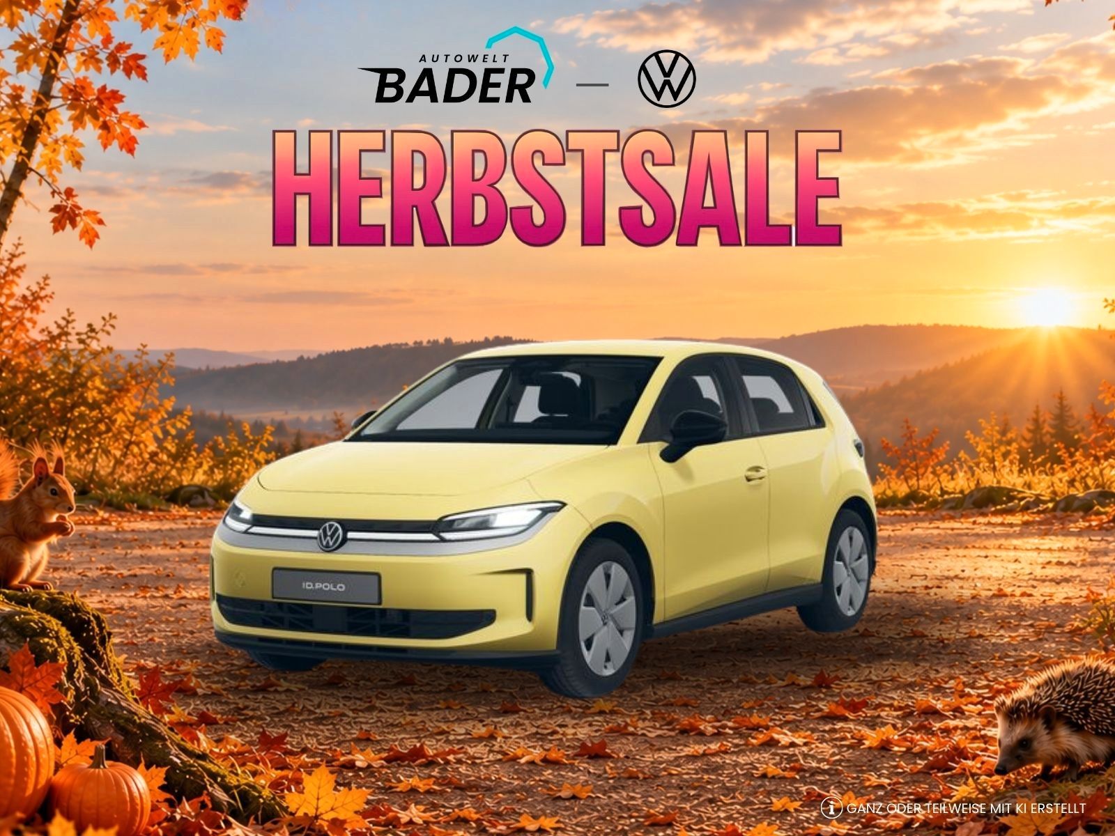 Volkswagen ID. Polo Life "Herbst-Sale" AUTOWELT-BADER!