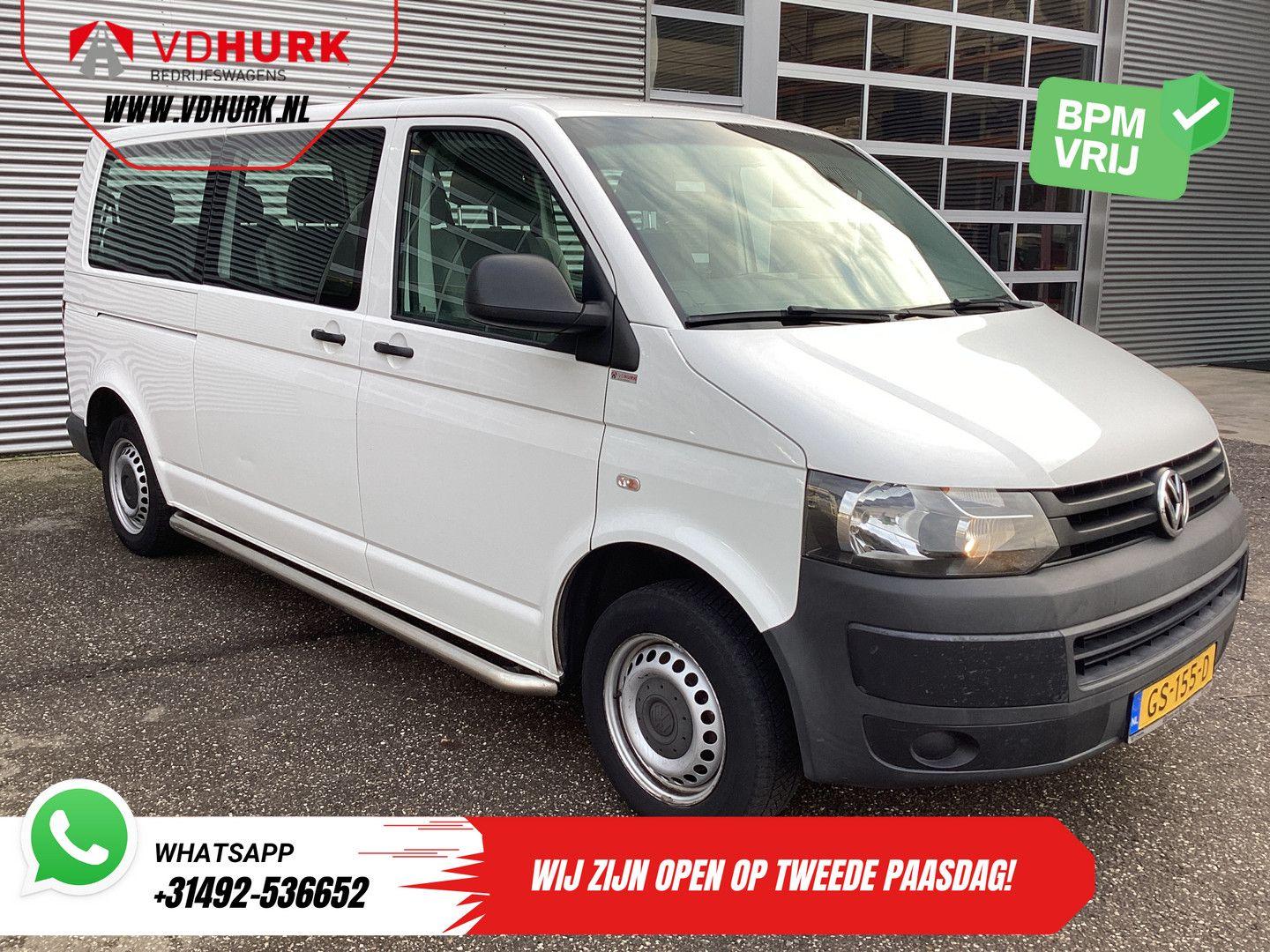 Volkswagen Transporter 2.0 TDI L2 EXPORT MARGE 9 Persoons/