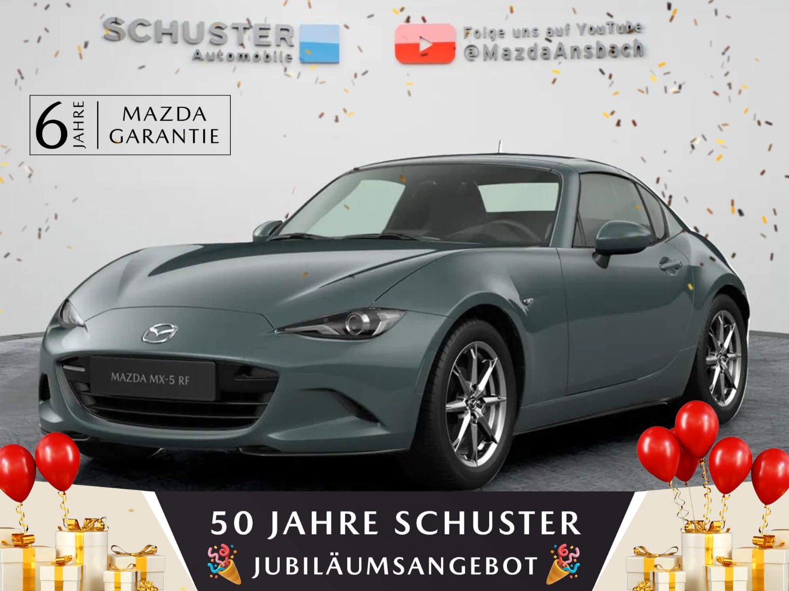 Mazda MX-5 RF 1.5 SKYACTIV-G Exclusive-Line BOSE®/LED