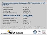 Volkswagen T6.1 Transporter 2,0 TDI LR Kasten TEMP+AHKVOR.+ - Baugeräte