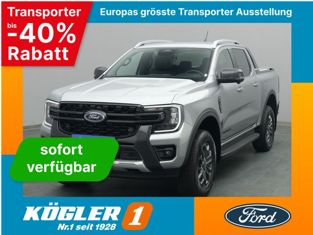 Ford Ranger Doka Wildtrak 240PS Aut./e-Rollo -22%*