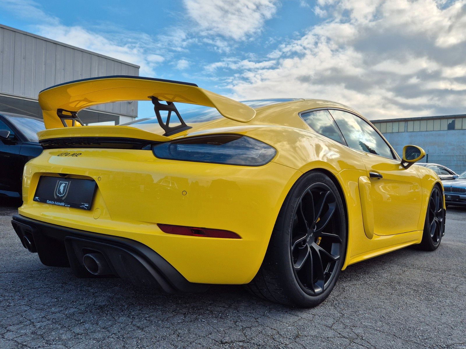 Fahrzeugabbildung Porsche Cayman GT4 Clubsport/PCCB/Manthey Kit/Approved