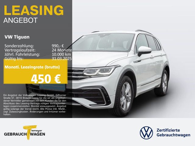 Volkswagen Tiguan 2.0 TDI DSG R-LINE AHK KAMERA NAVI LEDER