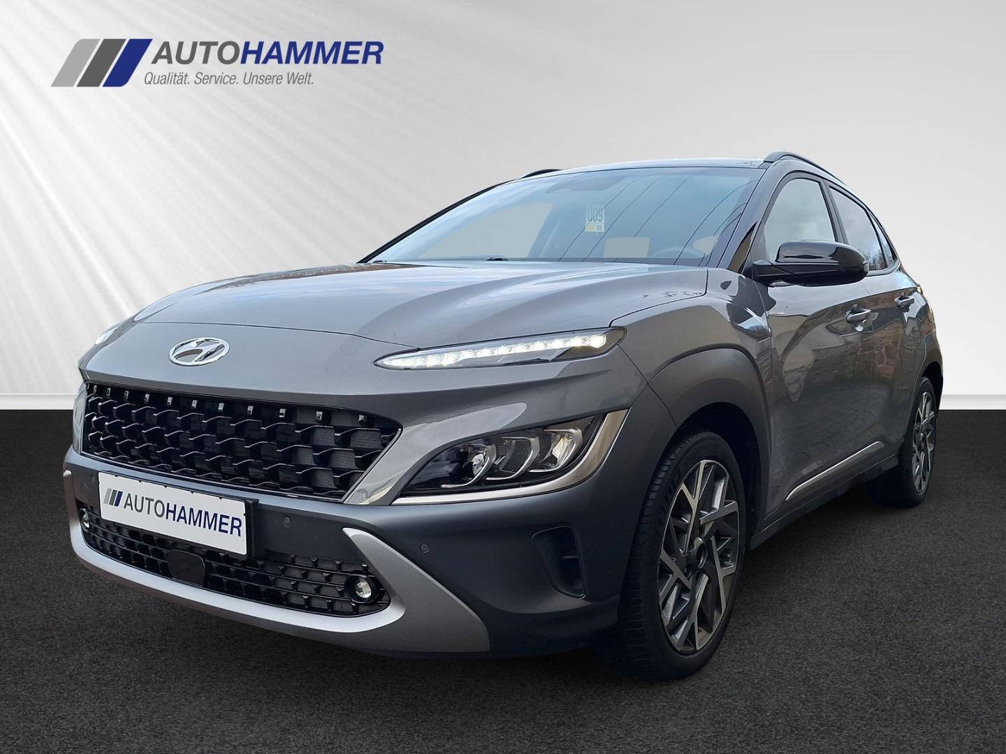 Hyundai KONA Hybrid PRIME LED Leder ASC Head-Up Navi AHK