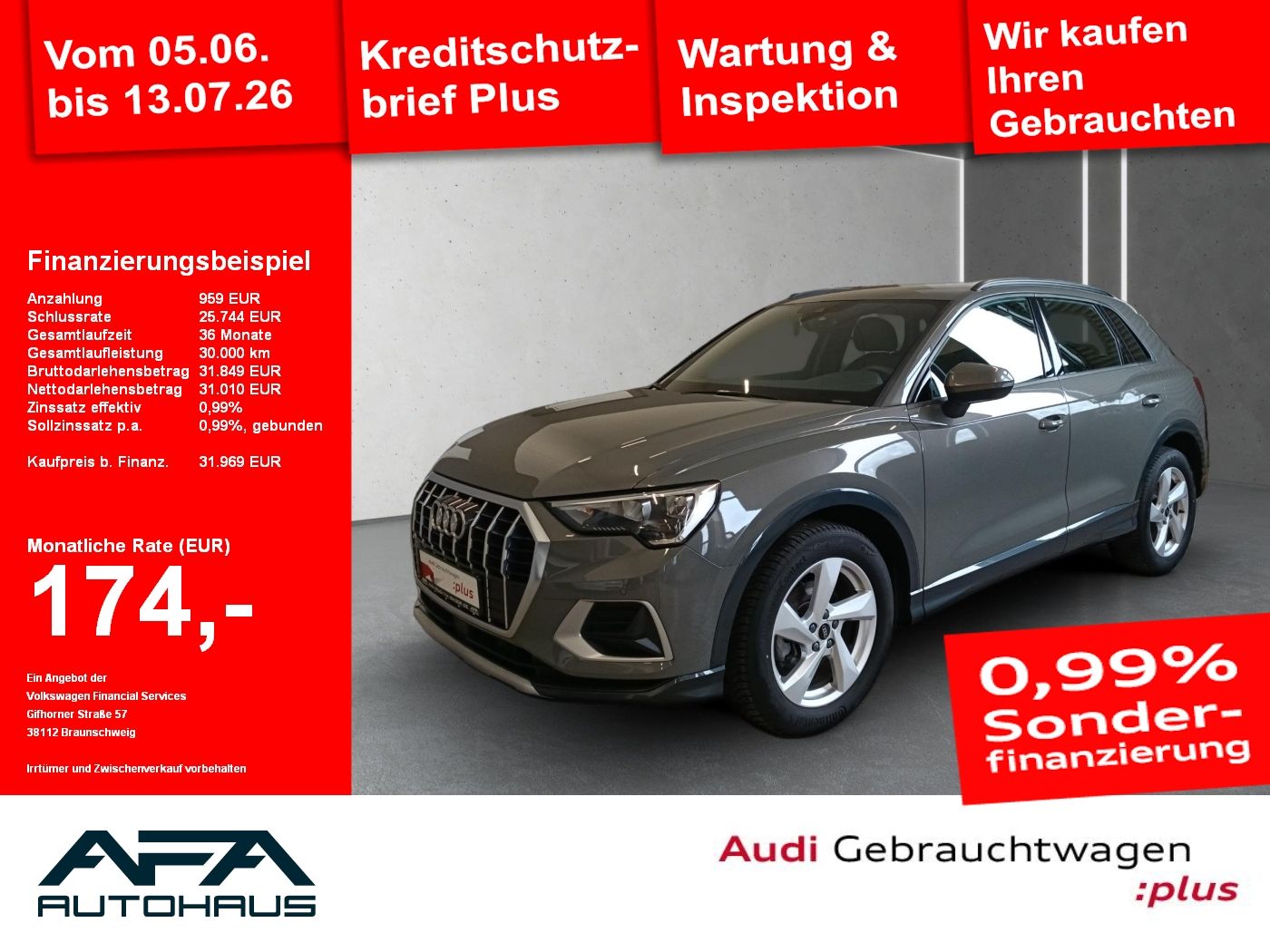 Audi Q3 35 TFSI Advanced S tronic RFK*ACC*Navi*LM18