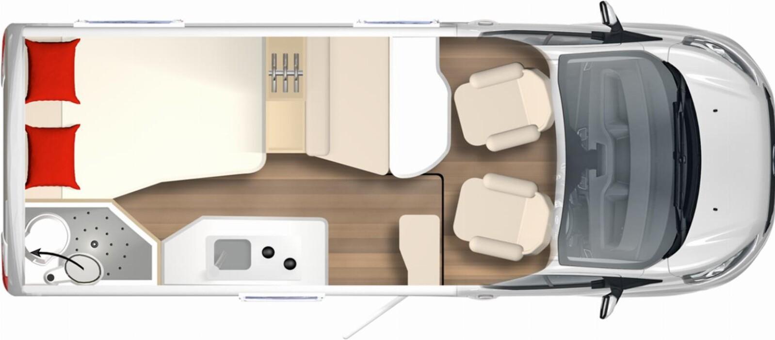 Bürstner Lineo T 569 SAT, TV, MARKISE, RFK