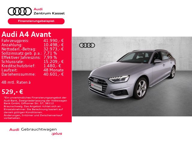 Audi A4 Avant 40 TFSI LED Navi Kamera Leder Memory