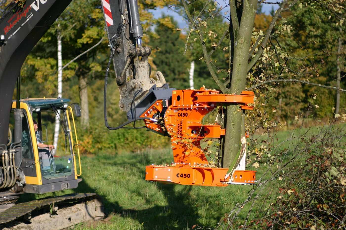 Fahrzeugabbildung Andere Westtech Woodcracker C450 Fällgreifer Baumschere