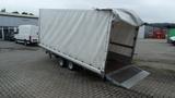 Wörmann Zentralachshänger, Maschinentransporter, Plane&S - Maschinentransporter