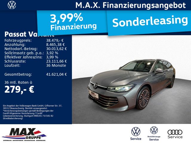 Passat Variant 2.0 TDI DSG ELEGANCE LED+KAMERA+D