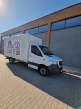 Mercedes-Benz Sprinter Pritsche koffer mit Hebebühne 