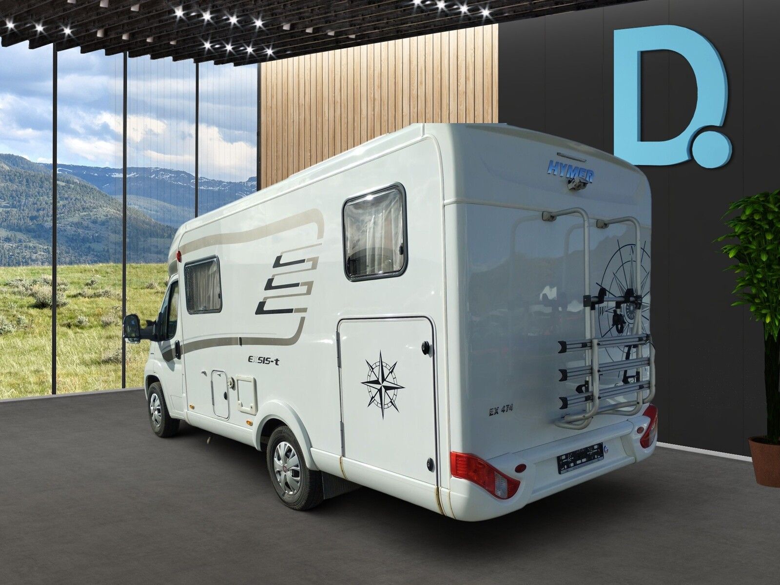 Fahrzeugabbildung HYMER / ERIBA / HYMERCAR Exsis-t 474 Markise,SAT,Solar