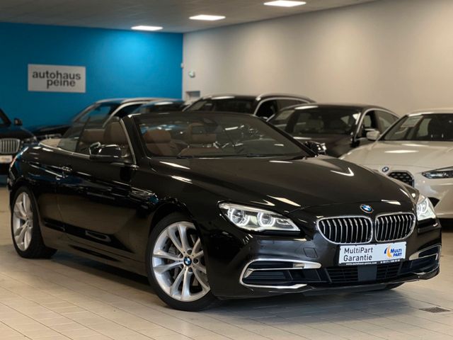 BMW 640d/Cabrio/HUD/LED/SoftC/KomfoStz/DrivAs+/Kamer