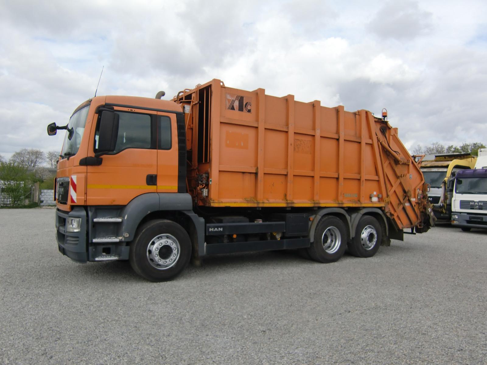 MAN TGS 26.320 / Haller x1c / Euro 5 / Lenk-Lift